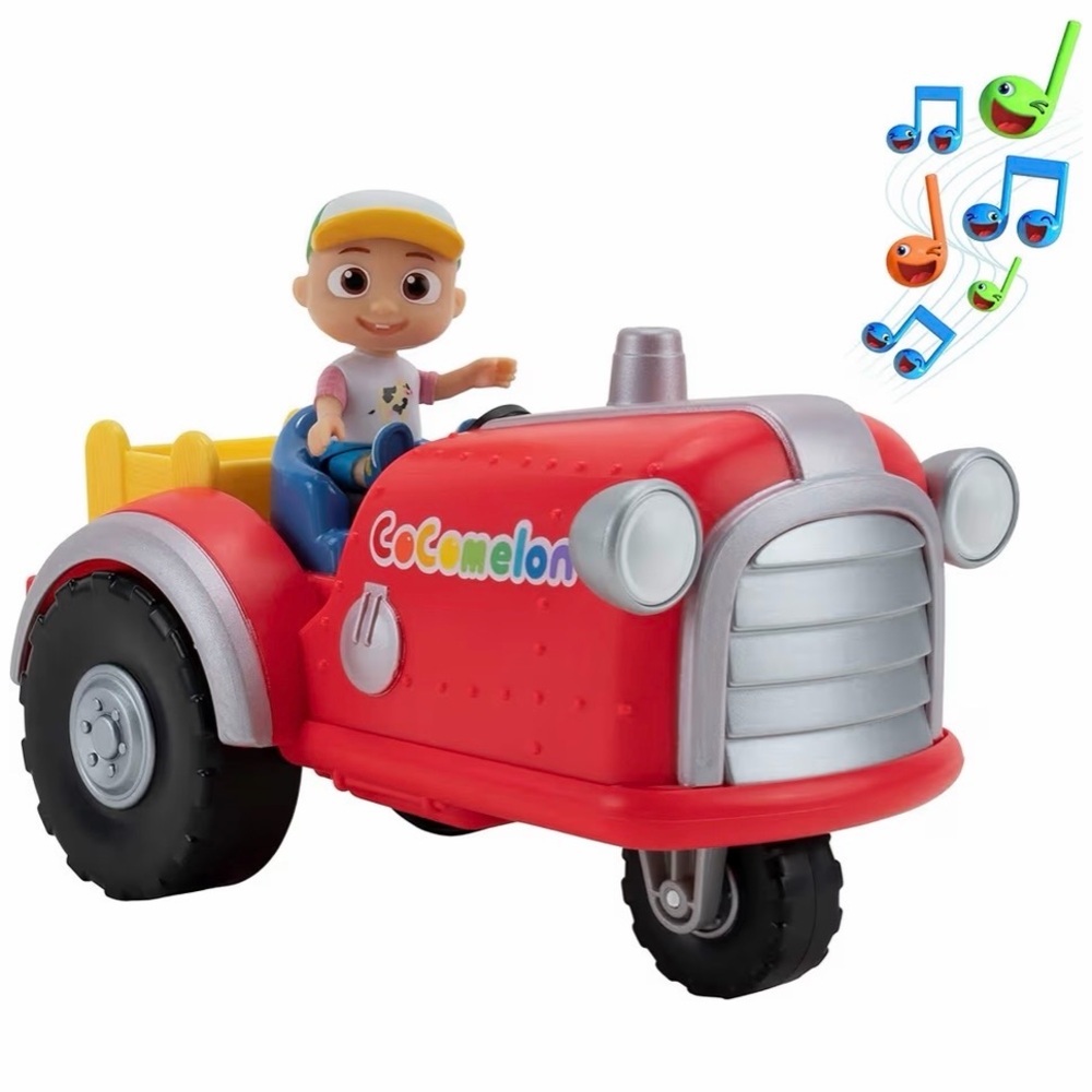 Cocomelon musical tractor with sounds and 3 inch farm JJ toy
New. MSRP $59